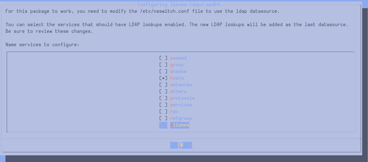 Include LDAP for host lookups